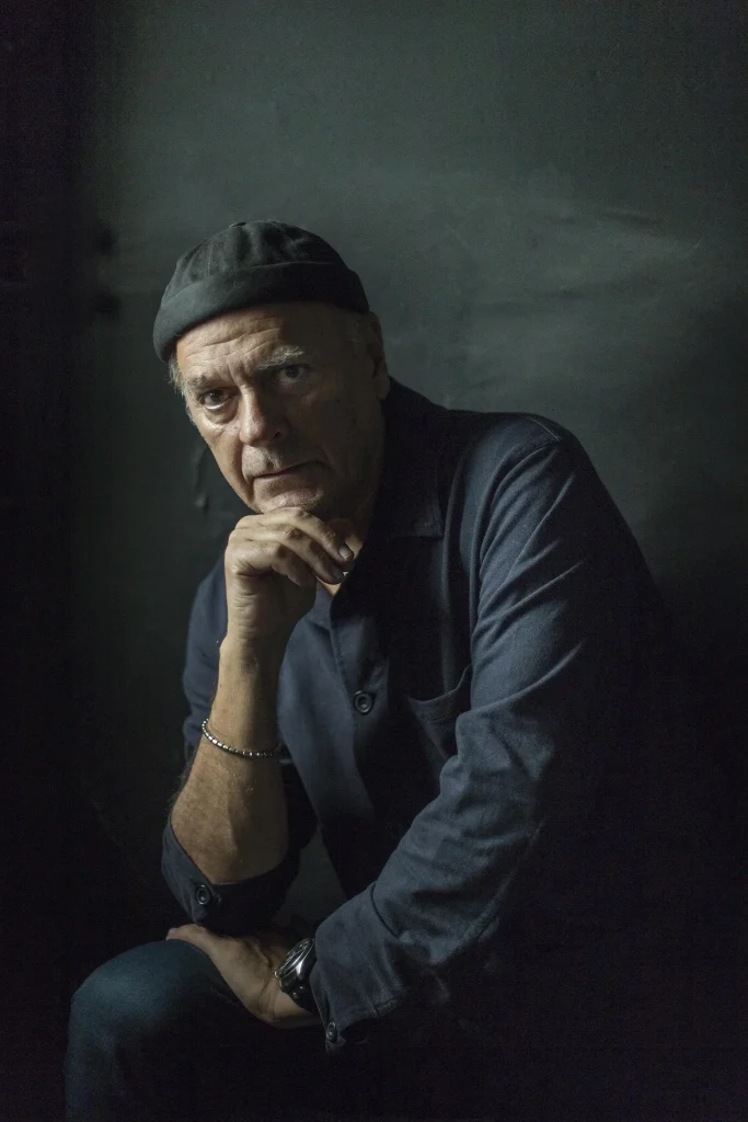 portrait d'Enki Bilal pour Beaux-Arts magazine