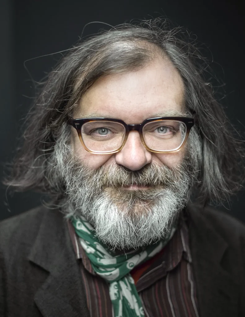 Portrait de Jim O'Rourke pour l'orchestre ONCEIM, paru dans le magazine Les Inrocks